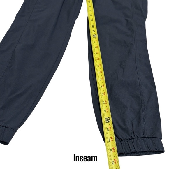 Athleta Slate Blue Textured Joggers Women’s Size 2 - Picture 10 of 11